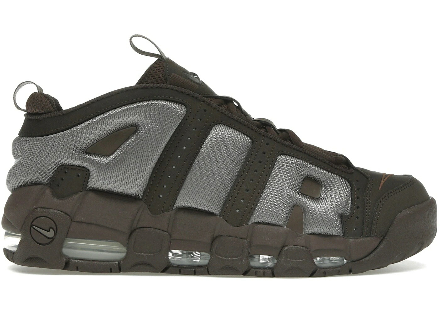 ナイキ アップテンポ 茶色 ブラウン エアモアアップテンポ モアテン スニーカー メンズ NIKE AIR MORE UPTEMPO LOW BAROQUE BROWN CAVE STONE / BAROQUE BROWN CAVE STONE