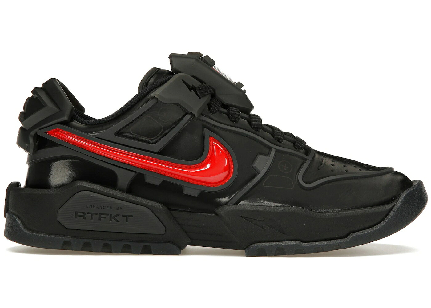 ナイキ ダンク 黒いこと 黒いこと 赤 赤いこと スニーカー メンズ NIKE DUNK GENESIS LOW RTFKT CLONE X (EDITION OF 5849) / BLACK RED