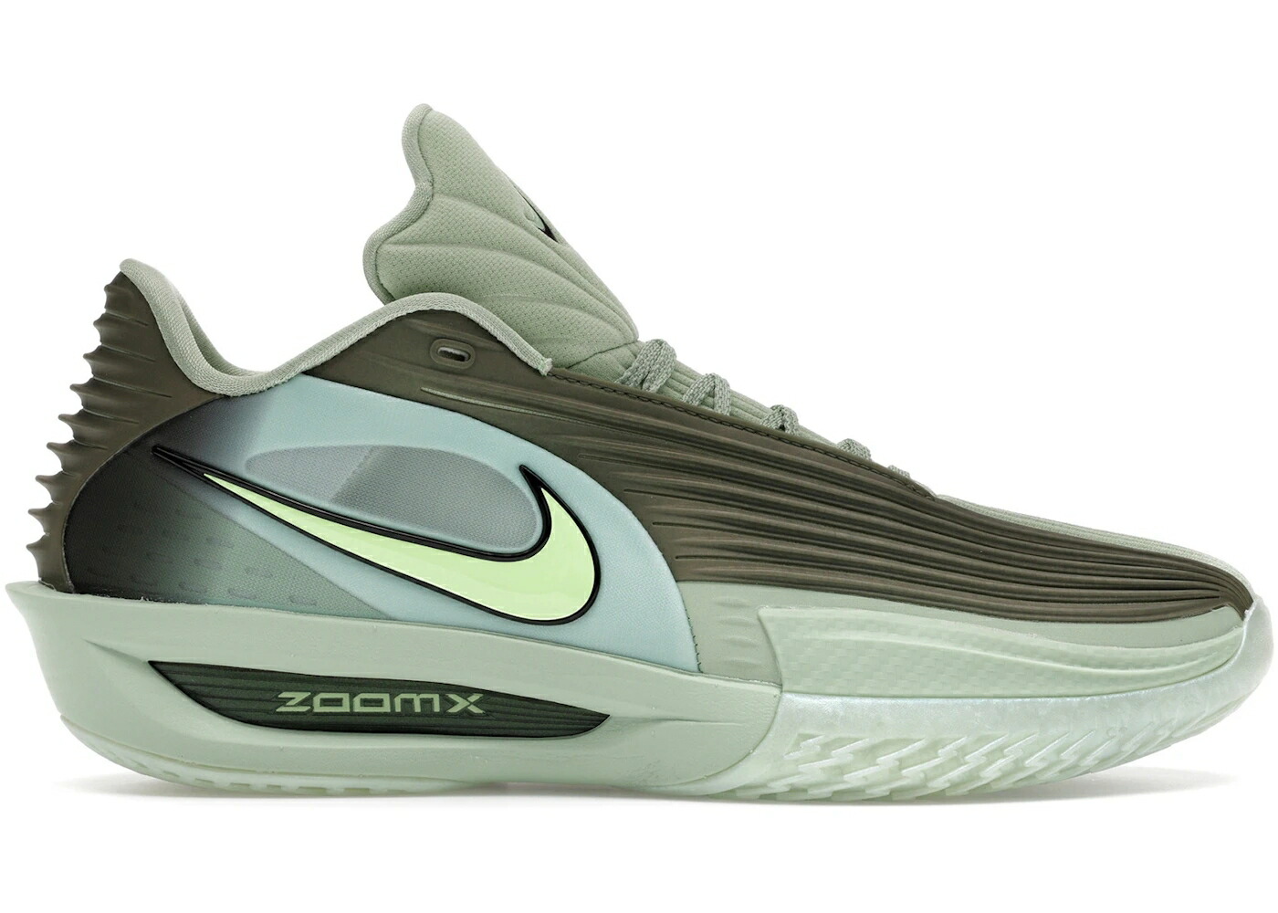 ナイキ ズーム ターボ 黒色 ブラック スニーカー メンズ NIKE AIR ZOOM GT CUT 3 TURBO HONEYDEW BARELY VOLT / HONEYDEW BLACK BARELY VOLT