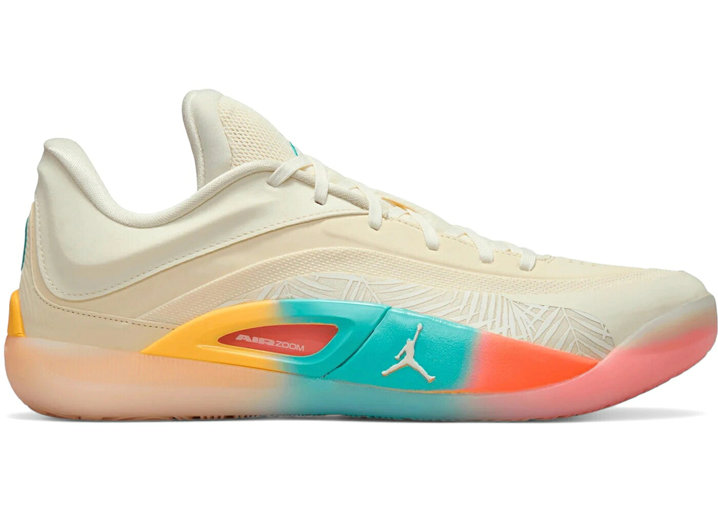 ナイキ ジョーダン カントリー スニーカー メンズ JORDAN ZION 4 LOW COUNTRY / SAIL COCONUT MILK MULTICOLOR