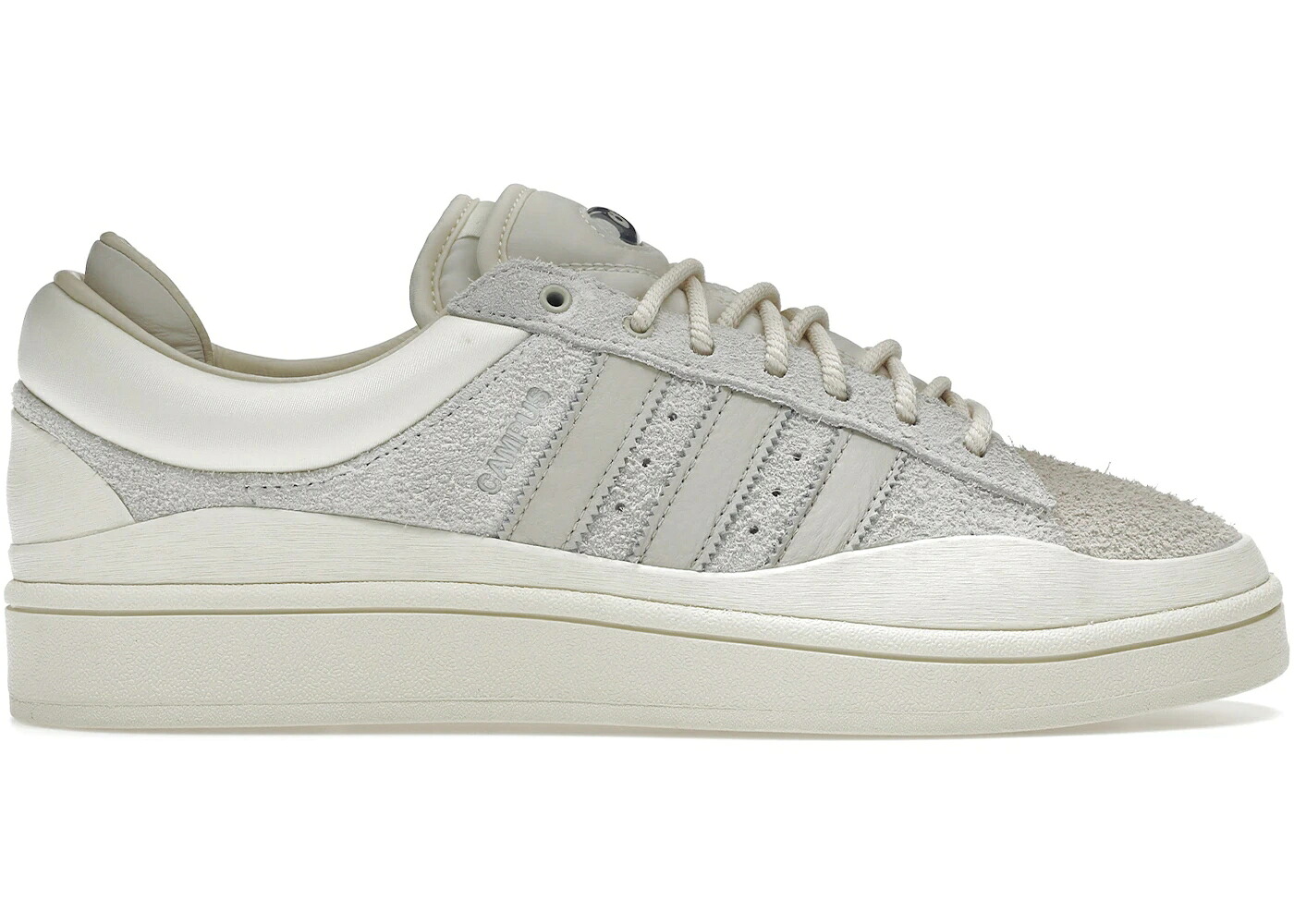 アディダス 校庭 皮膚軟化剤 白いこと 白いこと スニーカー メンズ ADIDAS CAMPUS LIGHT BAD BUNNY CREAM / CLOUD WHITE ALUMINIUM CHALK