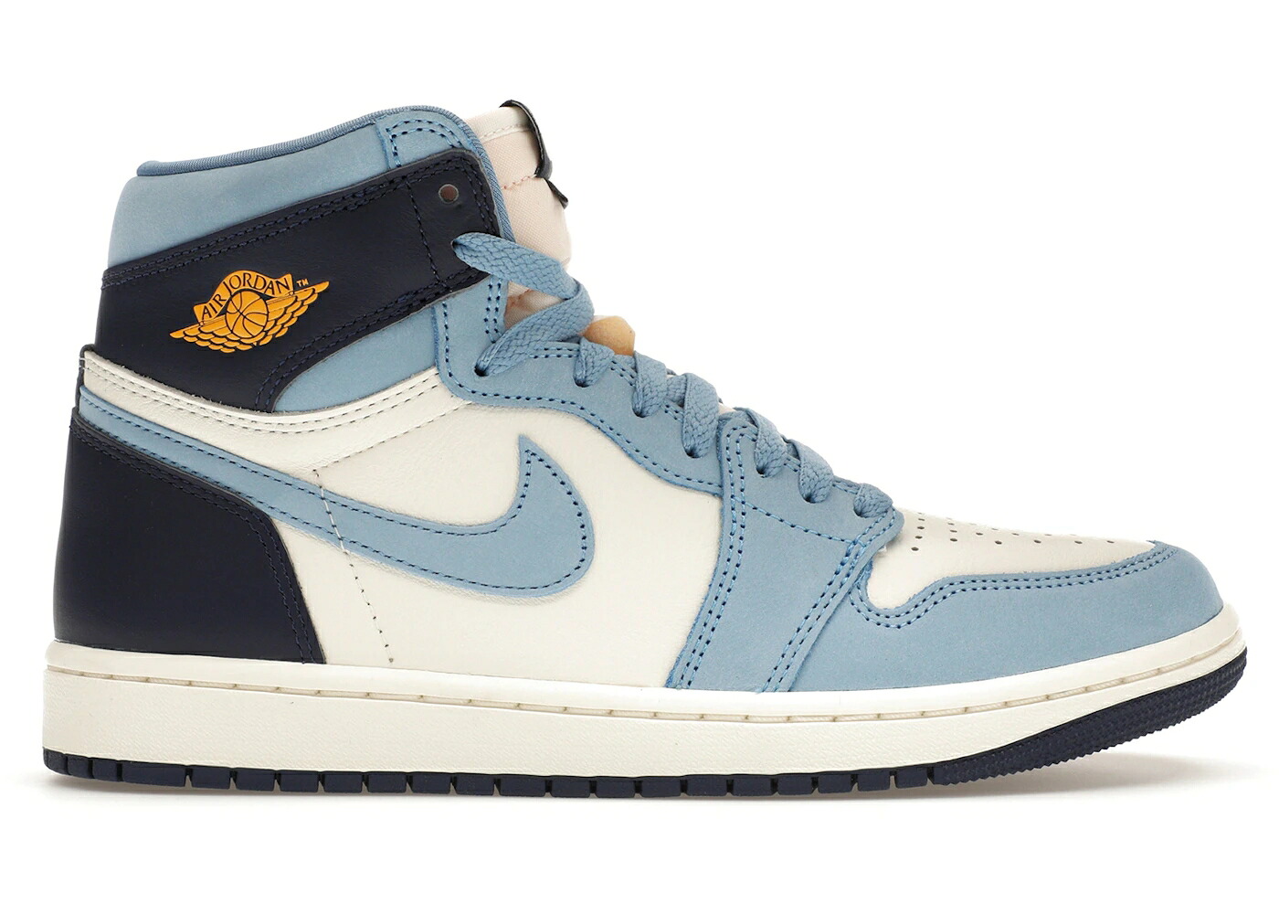 ナイキ ジョーダン ご機嫌 飛行 青味 青み 紺色 米国海軍 WOMEN\u0027S スニーカー レディース JORDAN 1 HIGH OG FIRST IN FLIGHT (WOMEN\u0027S) / UNIVERSITY BLUE MIDNIGHT NAVY
