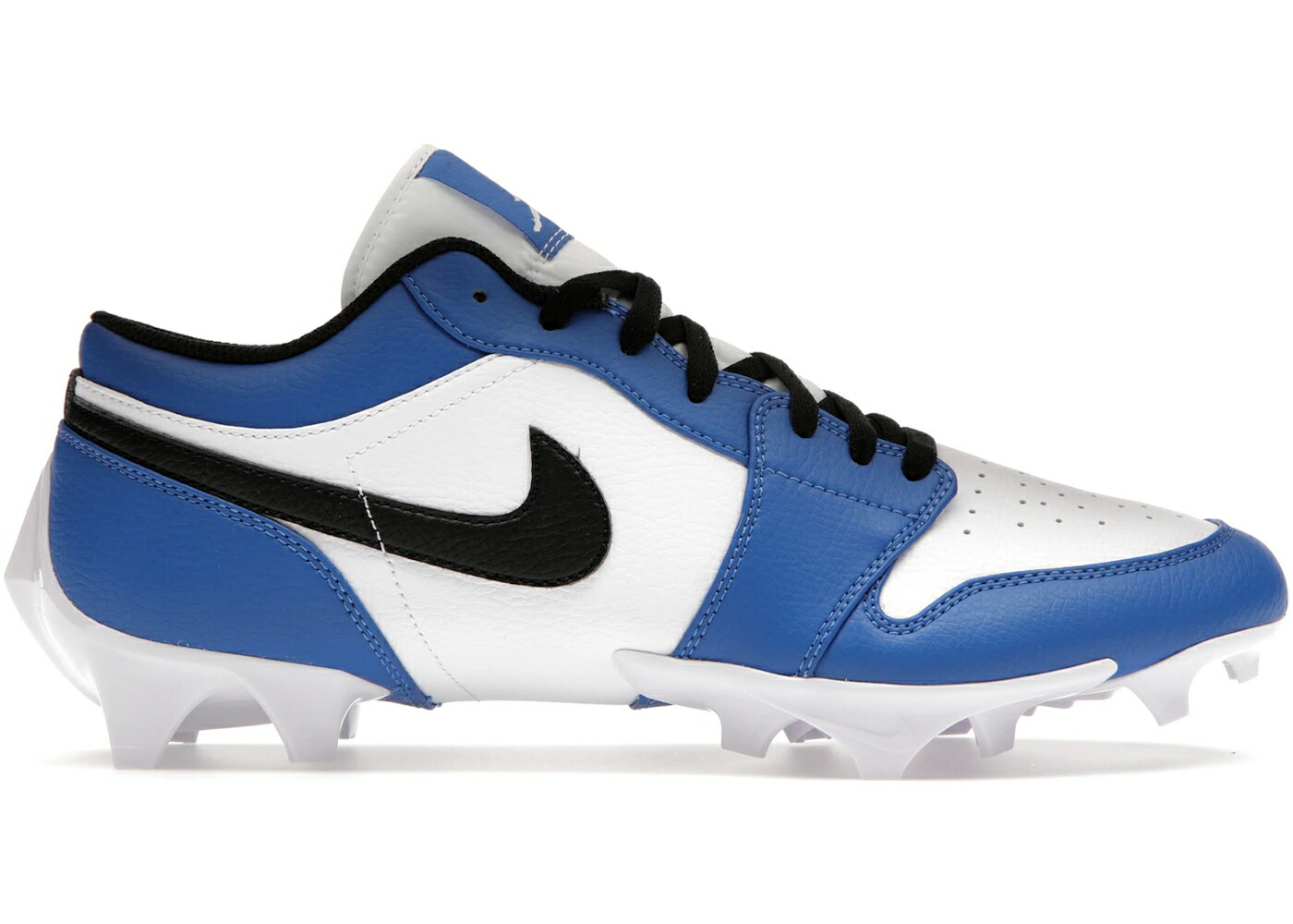 ナイキ ジョーダン ゲーム 白色 ホワイト 黒色 ブラック ゲームロイヤル 青 ブルー スニーカー メンズ JORDAN 1 LOW TD CLEAT GAME ROYAL / GAME ROYAL WHITE BLACK｜スニケス