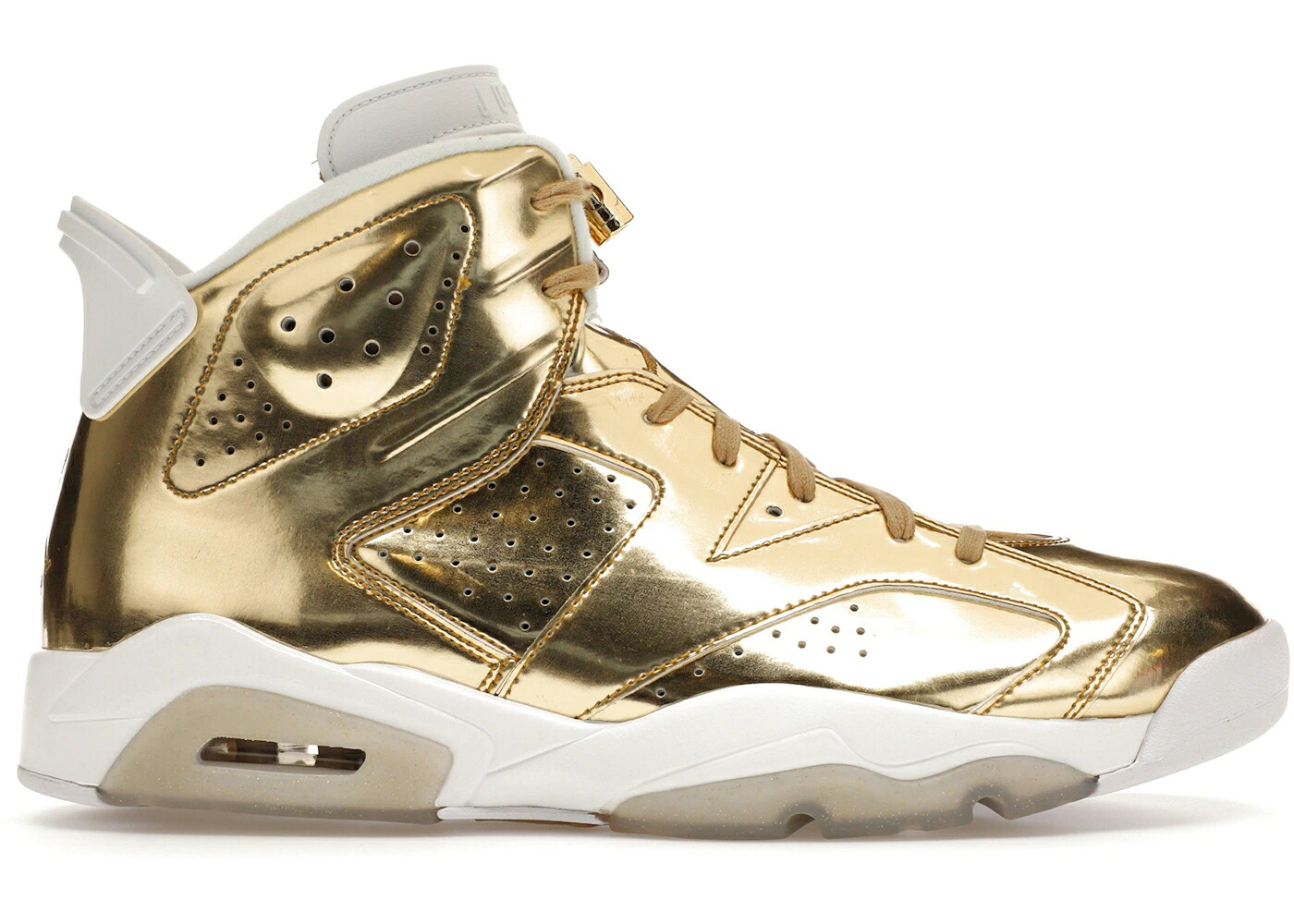 ナイキ ジョーダン ゴールド 白色 ホワイト スニーカー メンズ JORDAN 6 RETRO PINNACLE METALLIC GOLD / METALLIC GOLD WHITE