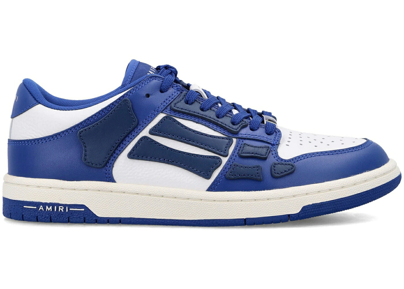 アミリ 青色 ブルー 白色 ホワイト スニーカー メンズ AMIRI SKEL TOP LOW BLUE WHITE / BLUE WHITE