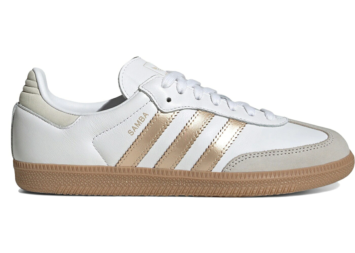 アディダス サンバ 白いこと 白いこと ゴールド WOMEN\u0027S スニーカー レディース ADIDAS SAMBA OG WHITE WONDER GOLD METALLIC (WOMEN\u0027S) / CLOUD WHITE WONDER GOLD METALLIC