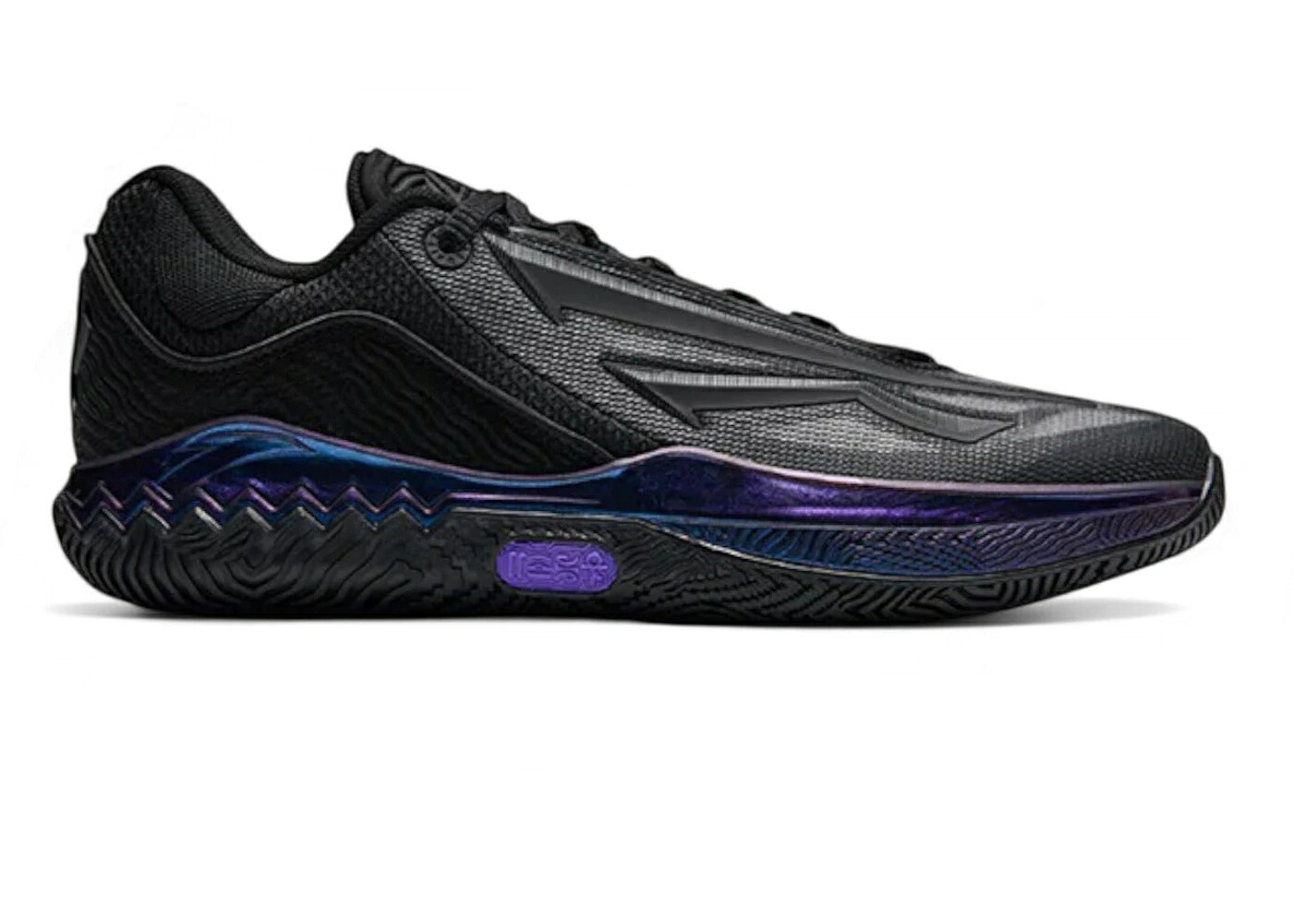 スピード 黒色 ブラック 紫 パープル スニーカー メンズ ANTA KAI SPEED 2 TRIPLE BLACK / BLACK PURPLE|スニケス