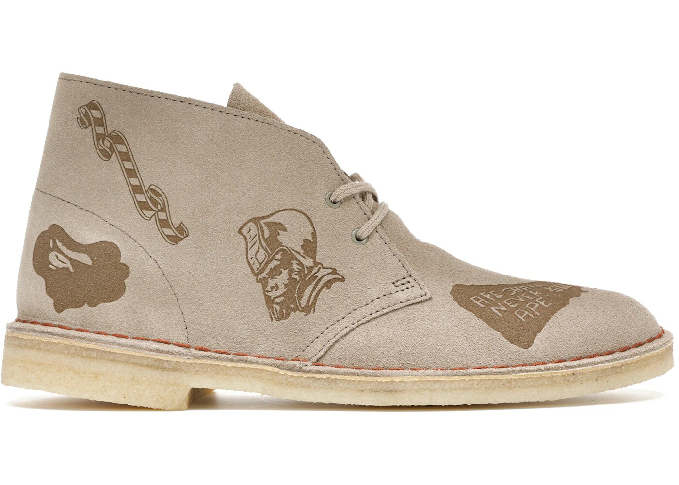 クラークス ブーツ 灰色 グレー デザートブーツ スニーカー メンズ CLARKS DESERT BOOT BAPE GREY EMBOSSED /|スニケス