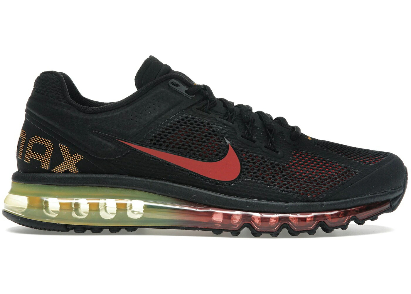ナイキ マックス 黒色 ブラック レーザー 橙 オレンジ 赤 レッド エアマックス スニーカー メンズ NIKE AIR MAX 2013 BLACK LASER ORANGE UNIVERSITY RED / BLACK LASER ORANGE UNIVERSITY