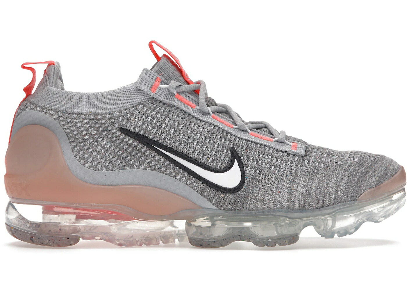 ナイキ 灰色 グレー エアヴェイパーマックス スニーカー メンズ NIKE AIR VAPORMAX 2021 FK GREY FOG BRIGHT MANGO / GREY FOG BRIGHT MANGO ANTHRACITE