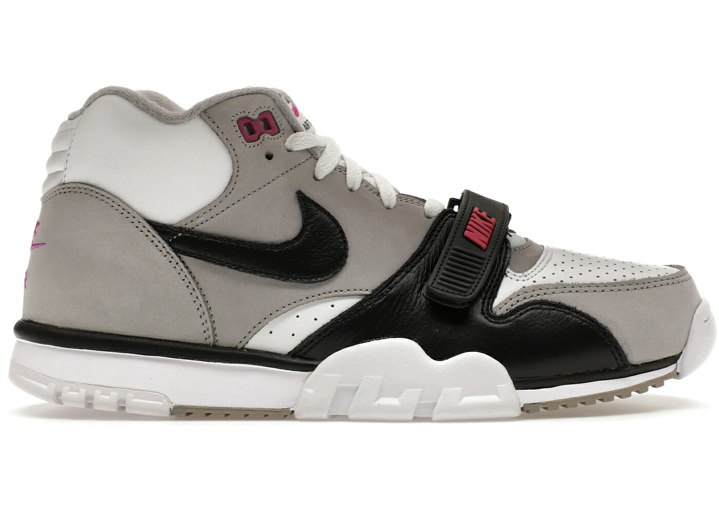 ナイキ トレーナー 紫 バイオレット 灰色 グレー 黒色 ブラック 白色 ホワイト エアトレーナー スニーカー メンズ NIKE AIR TRAINER 1 HYPER VIOLET / MEDIUM GREY BLACK WHITE HYPER