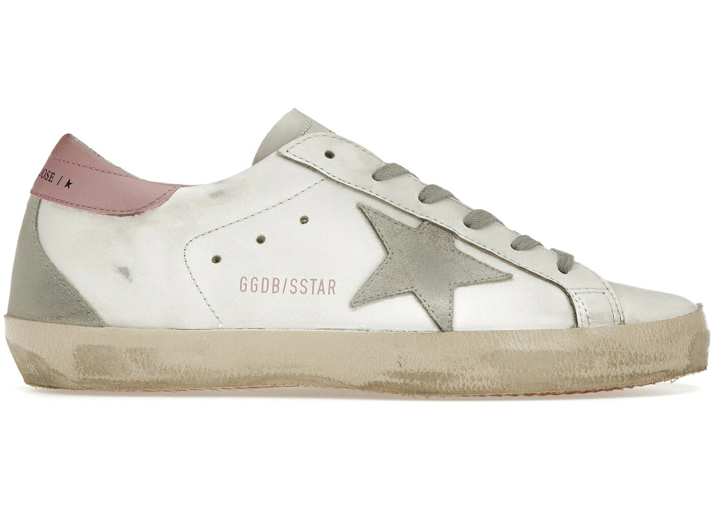 ゴールデングース 白色 ホワイト ピンク WOMEN スニーカー レディース GOLDEN GOOSE GOLDEN GOOSE SUPER-STAR WHITE LIGHT PINK (WOMEN) / WHITE LIGHT PINK