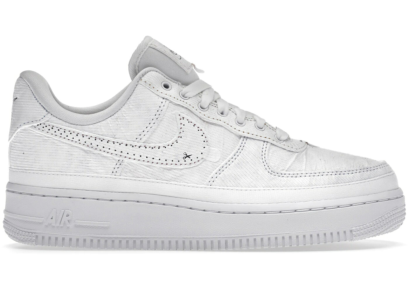 ナイキ 赤 赤いこと スウッシュ スウォッシュ 白いこと 白いこと 空軍 WOMEN\u0027S スニーカー レディース NIKE AIR FORCE 1 LX TEAR AWAY RED SWOOSH (WOMEN\u0027S) / WHITE WHITE MULTI COLOR