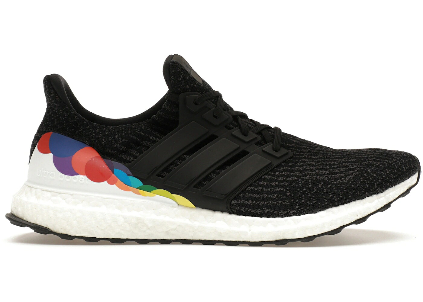 アディダス ウルトラ ブースト 中核グループ 黒いこと 黒いこと ウルトラブースト 3.0 スニーカー メンズ ADIDAS ULTRA BOOST LGBT PRIDE / CORE BLACK UTILITY BLACK