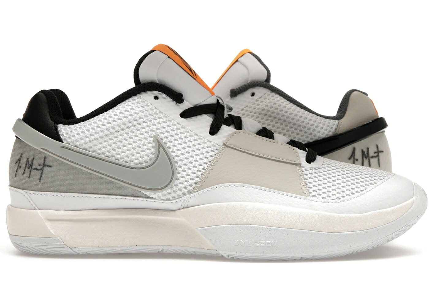 ナイキ 薄墨色 薄墨色 白いこと 白いこと 黒いこと 黒いこと スニーカー メンズ NIKE JA 1 LIGHT SMOKE GREY / WHITE LIGHT SMOKE GREY BLACK
