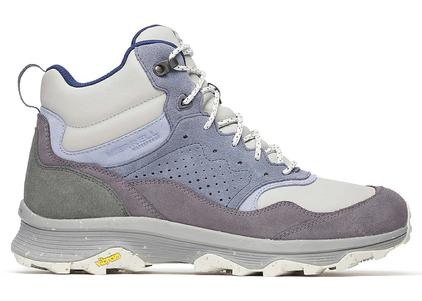 メレル す早さ ミッド 藍色 インディゴ スニーカー メンズ MERRELL SPEED SOLO MXD MID WATERPROOF INDIGO /