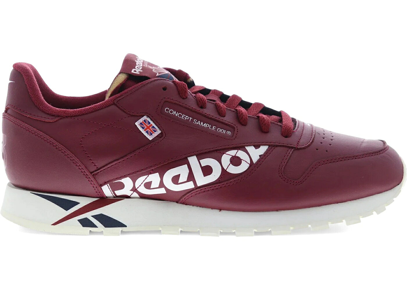 リーボック クラシック レザー マルーン 白色 ホワイト スニーカー メンズ REEBOK CLASSIC LEATHER MU ATIV-URBAN MAROON / ATIV URBAN MAROON WHITE