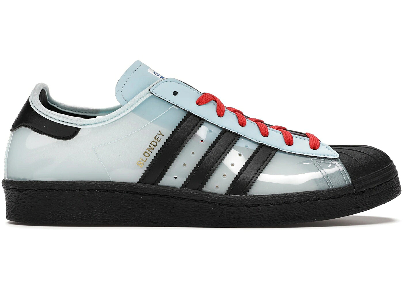 アディダス スーパースター 青色 ブルー 黒色 ブラック スニーカー メンズ ADIDAS SUPERSTAR BLONDEY MCCOY STARLIGHT BLUE / STARLIGHT BLUE BLACK