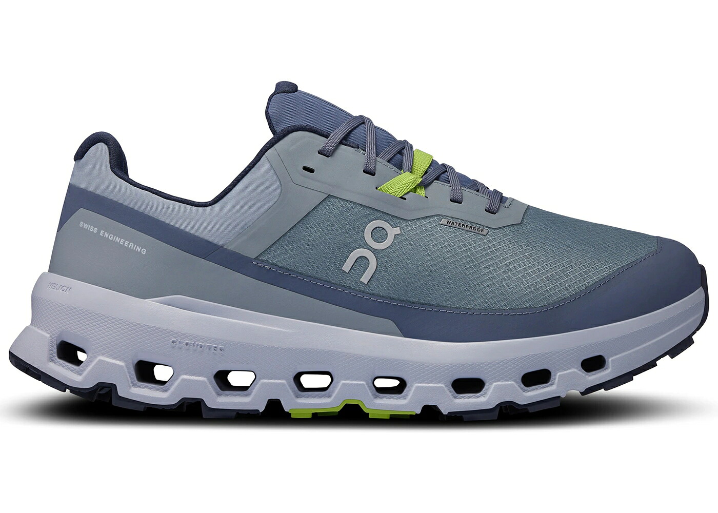 オン ヘザー スニーカー メンズ ON RUNNING CLOUDVISTA 2 WATERPROOF MIST HEATHER / MIST HEATHER