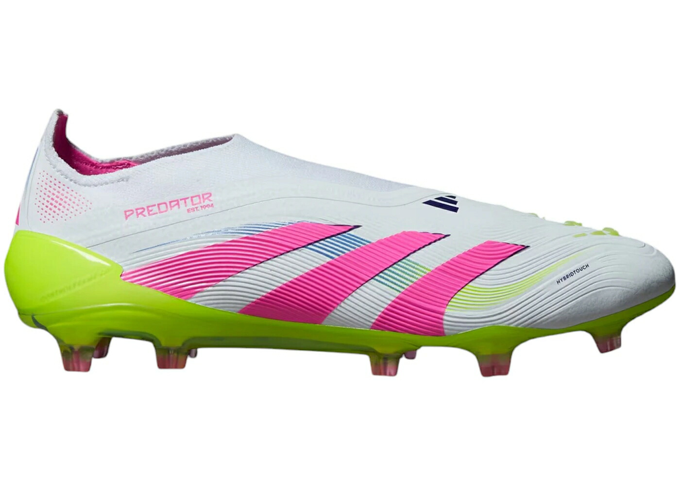 アディダス プレデター エリート 制勝 白いこと 白いこと サクラ色 スニーカー メンズ ADIDAS PREDATOR ELITE LACELESS FG CELESTIAL VICTORY PACK / CLOUD WHITE LUCID PINK LUCID