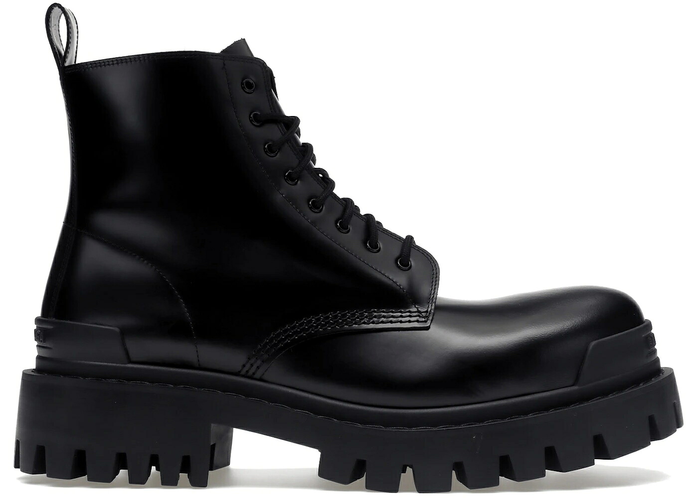 バレンシアガ ストライク ブーツ 黒いこと 黒いこと スニーカー メンズ BALENCIAGA STRIKE 20MM LACE UP BOOT BLACK /
