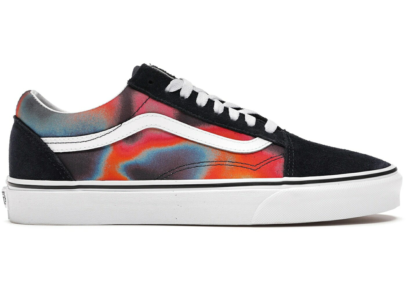 ヴァンズ バンズ オーラ 白色 ホワイト オールドスクール スニーカー メンズ VANS OLD SKOOL DARK AURA / MULTI TRUE WHITE