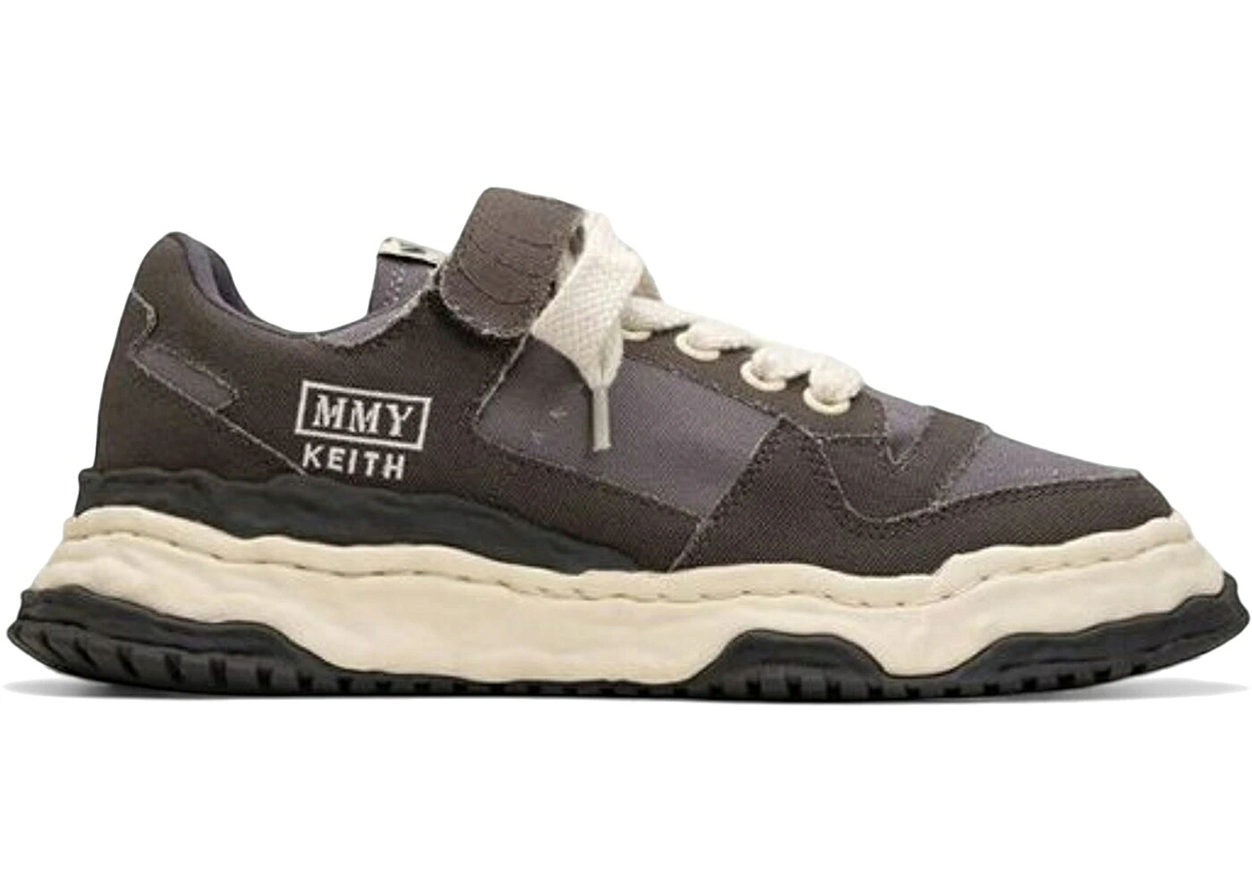 メゾン ミハラヤスヒロ 灰色 グレー スニーカー メンズ MAISON MIHARA YASUHIRO MAISON MIHARA YASUHIRO KEITH OG SOLE CANVAS LOW GREY /