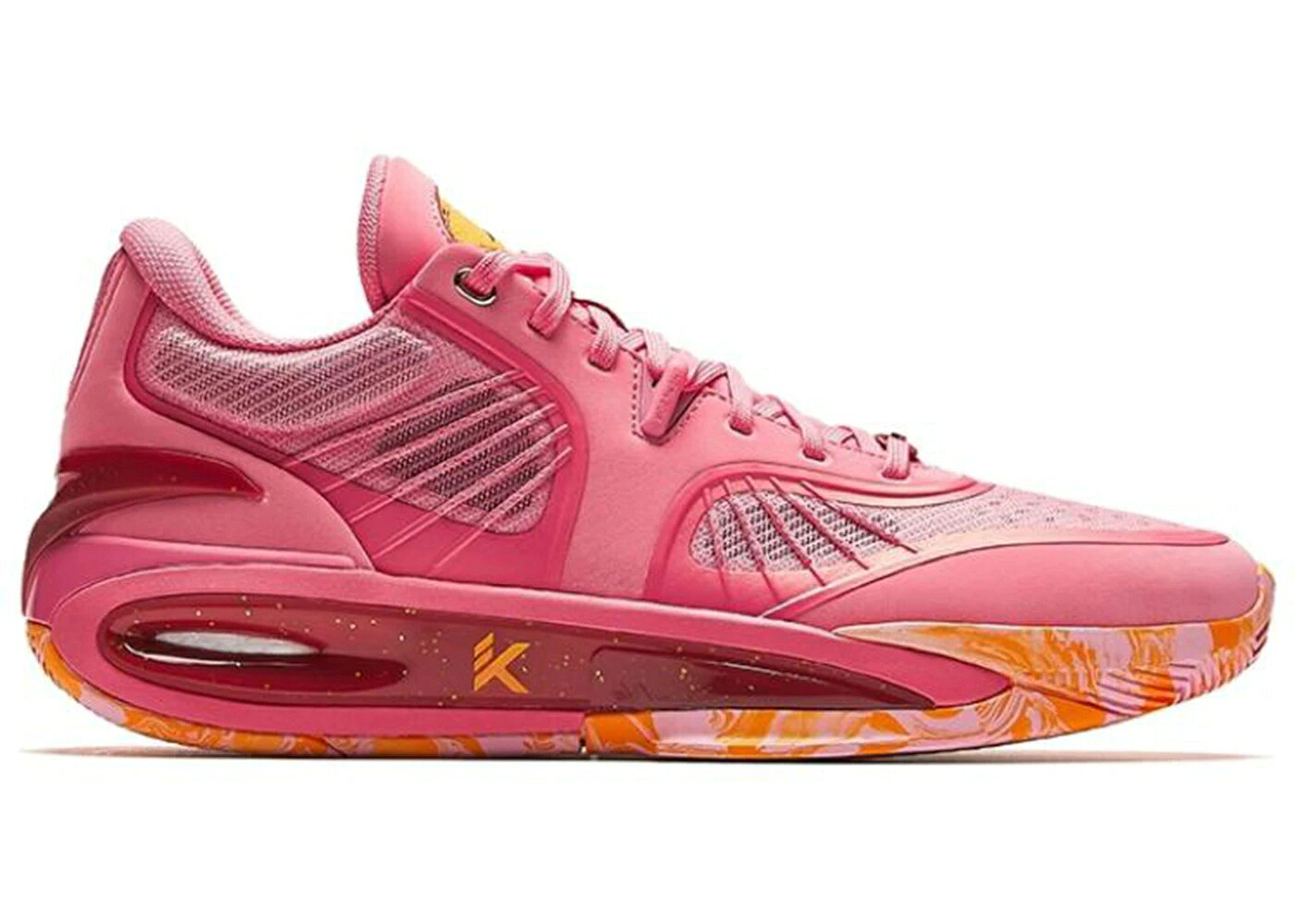 ピンク 橙 オレンジ スニーカー メンズ ANTA KLAY THOMPSON KT10 PINK / PINK ORANGE｜スニケス