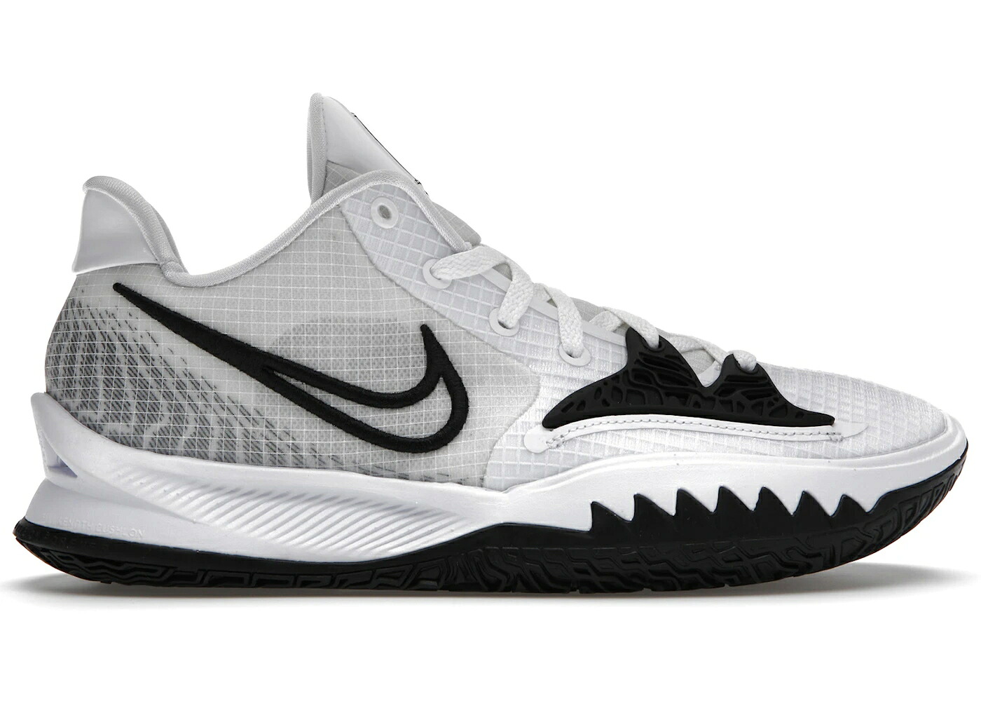 ナイキ カイリー 白色 ホワイト 黒色 ブラック スニーカー メンズ NIKE KYRIE 4 LOW TB WHITE BLACK / WHITE WHITE BLACK|スニケス