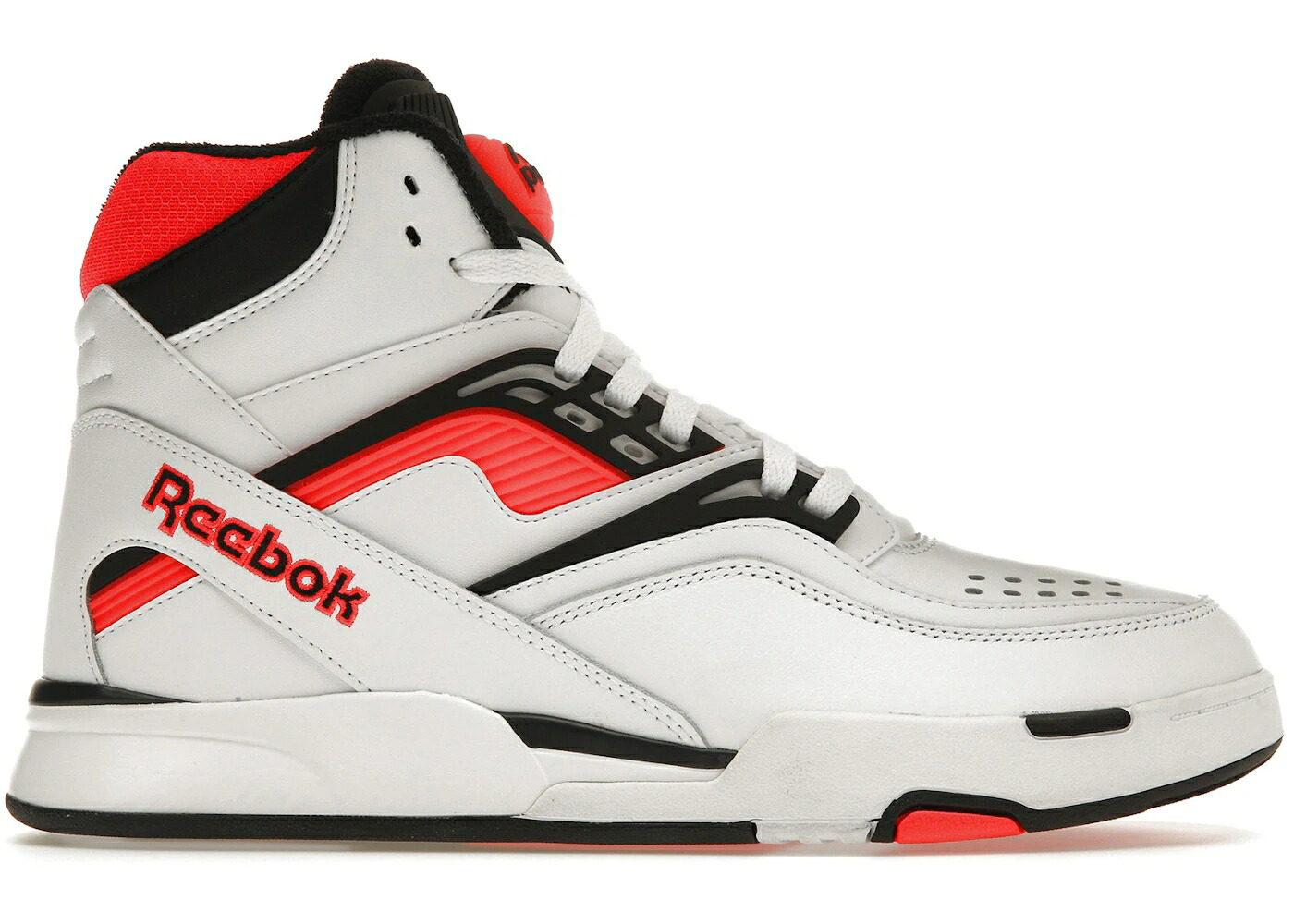 リーボック 揚水機 白いこと 白いこと 中核グループ 黒いこと 黒いこと スニーカー メンズ REEBOK PUMP TZ NEON CHERRY (2023) / FOOTWEAR WHITE CORE BLACK NEON