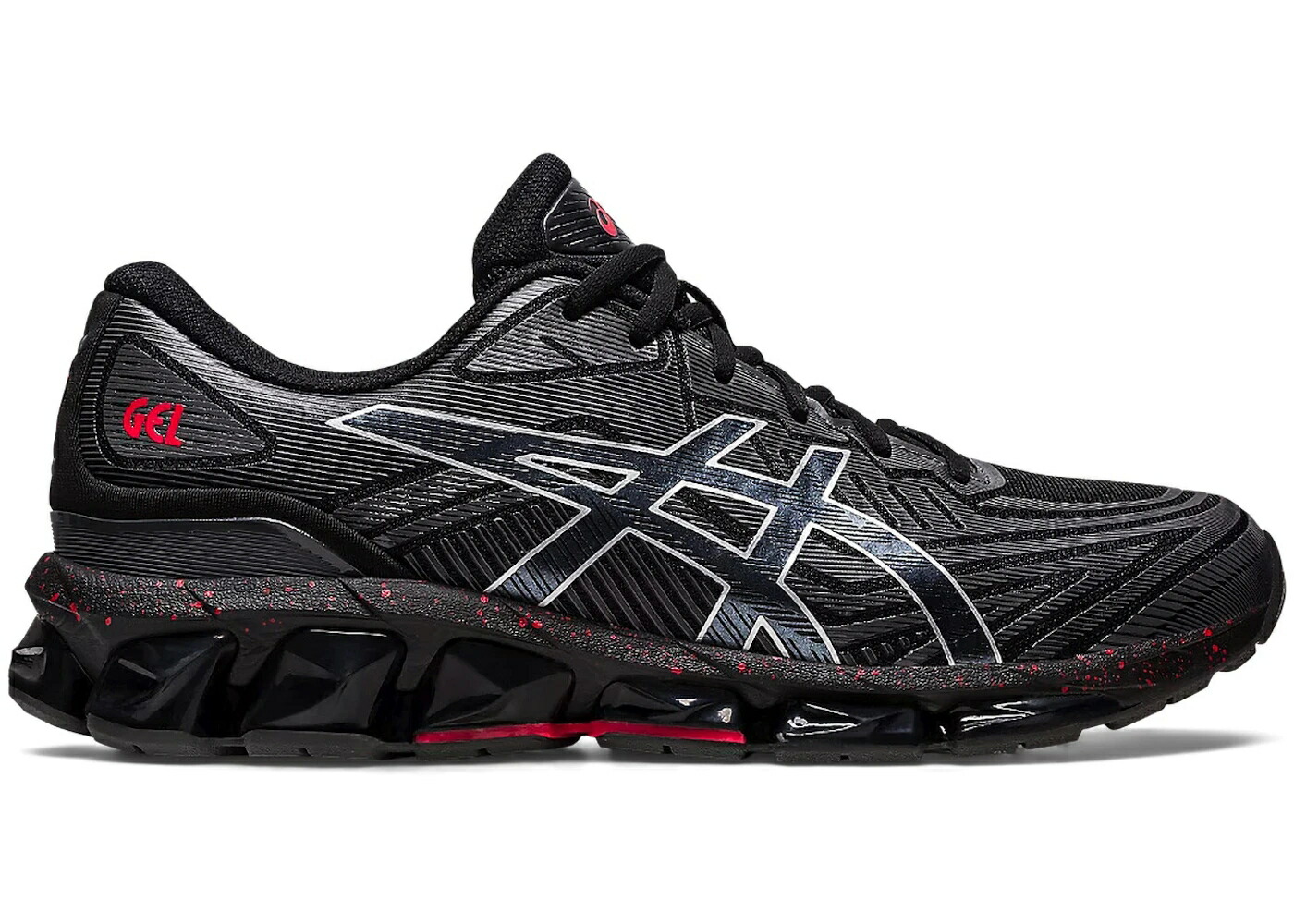 アシックス 黒いこと 黒いこと スニーカー メンズ ASICS GEL-QUANTUM 360 VII BLACK CAYENNE / BLACK CAYENNE