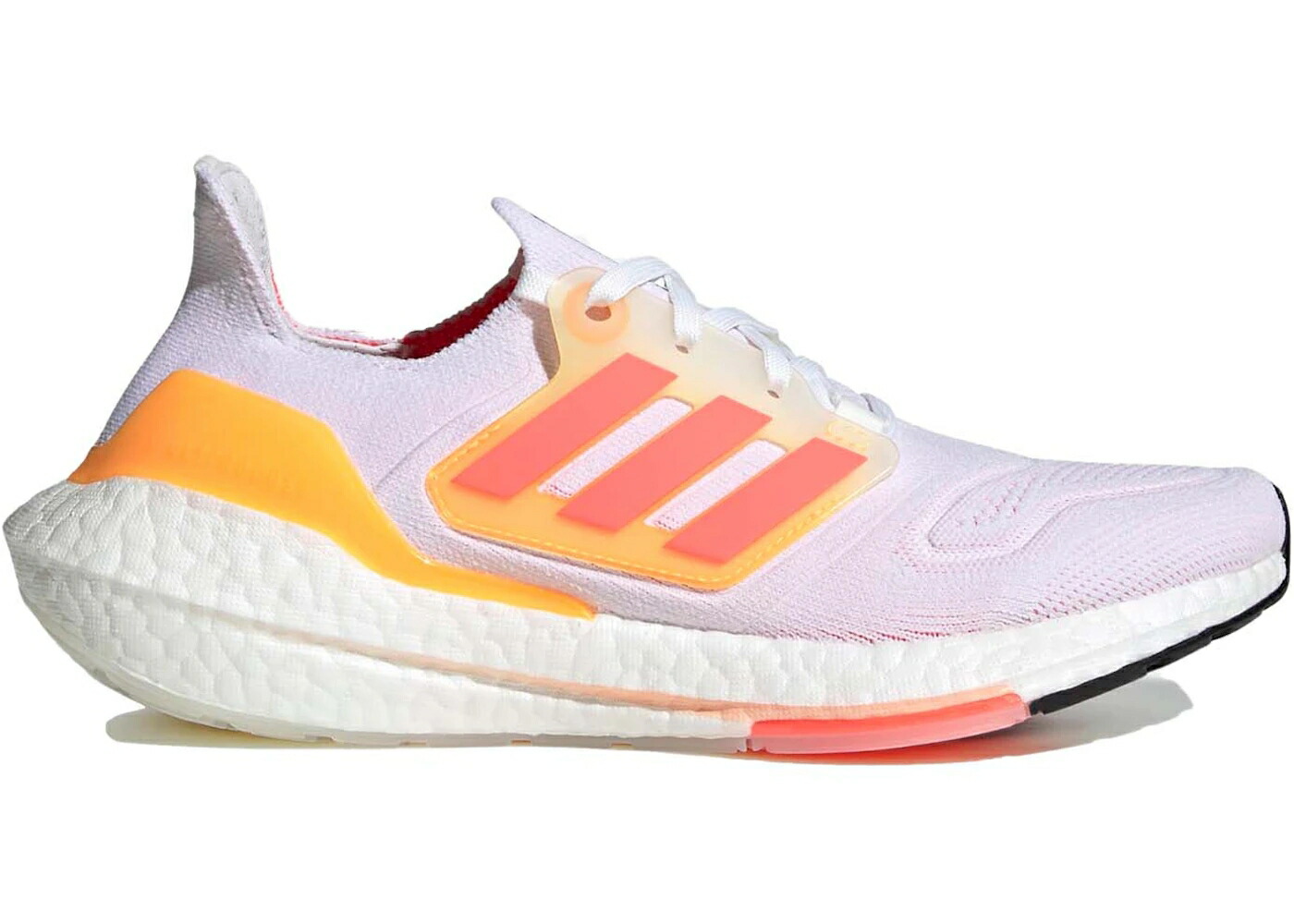 アディダス ウルトラ ブースト 白色 ホワイト ターボ 橙 オレンジ ウルトラブースト WOMEN スニーカー レディース ADIDAS ULTRA BOOST 22 WHITE TURBO FLASH ORANGE (WOMEN) / CLOUD WHITE TURBO FLASH ORANGE