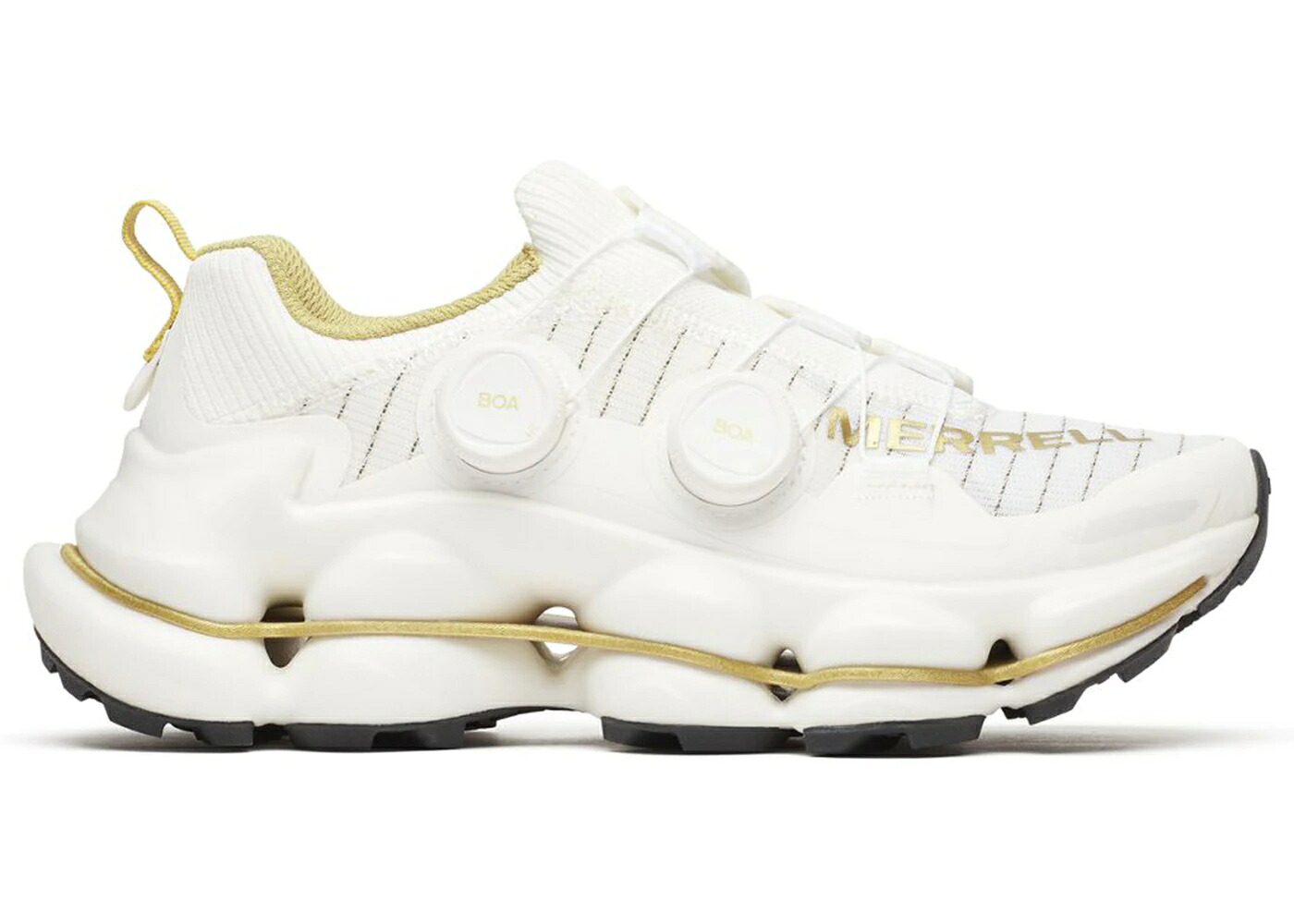 メレル 白いこと 白いこと ゴールド スニーカー メンズ MERRELL SPEEDARC SURGE BOA WHITE GOLD / WHITE GOLD