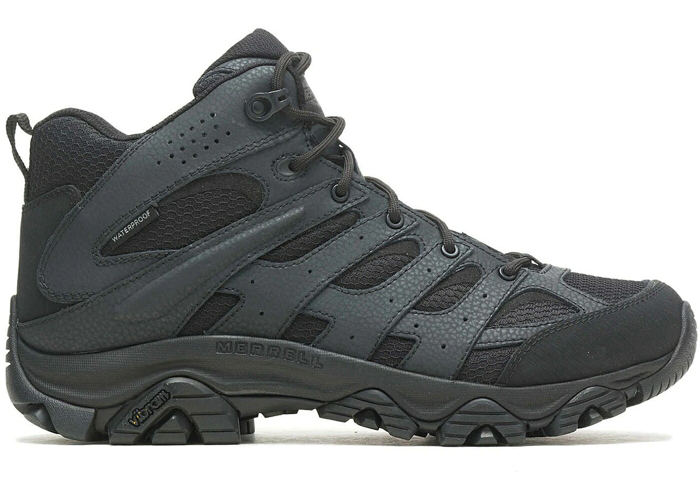 メレル ミッド 黒いこと 黒いこと スニーカー メンズ MERRELL MOAB 3 MID TACTICAL WATERPROOF BLACK /