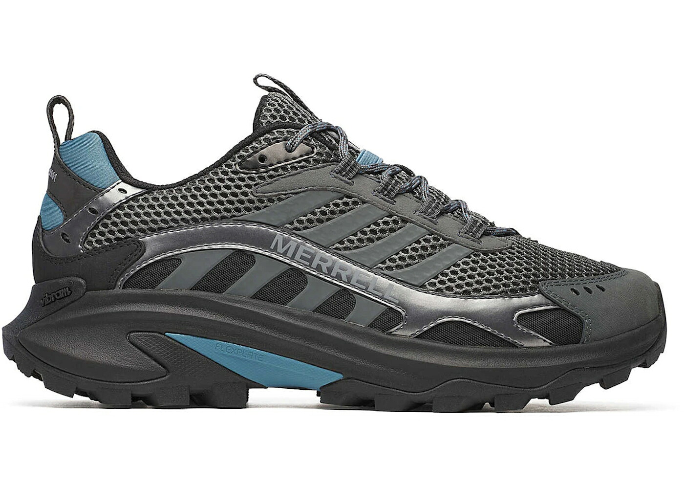 メレル す早さ 黒いこと 黒いこと スニーカー メンズ MERRELL MOAB SPEED 2 VENT 2K 1TRL ALLOY BLACK / ALLOY BLACK