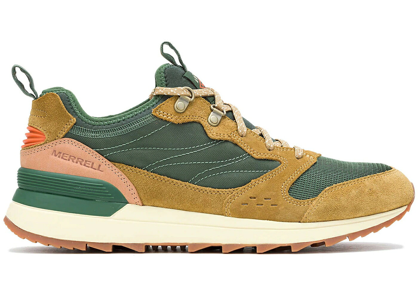 メレル 靴 スニーカー 緑 グリーン メンズ MERRELL ALPINE 83 SNEAKER RECRAFT DURUM GREEN /