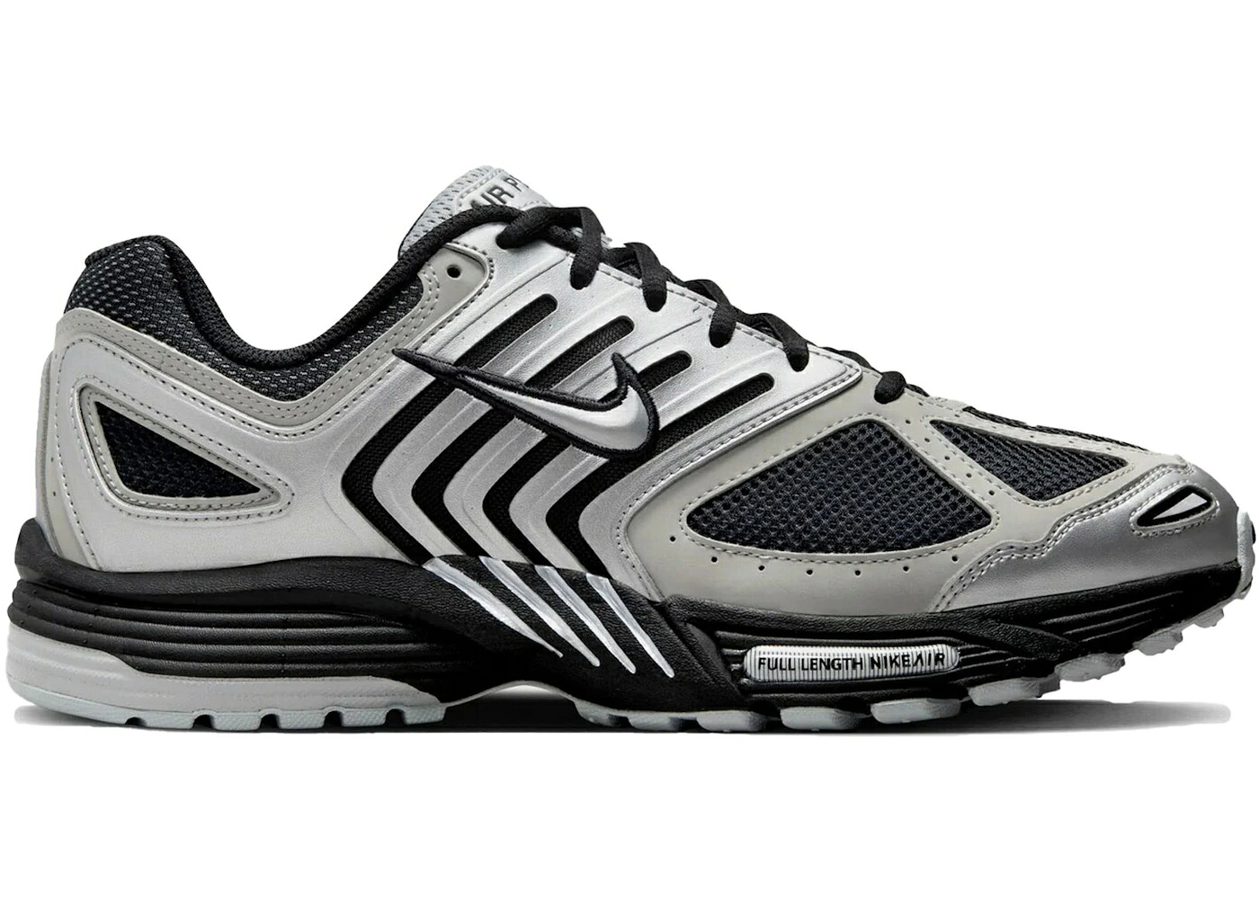 ナイキ 黒いこと 黒いこと しろがね色 しろがね色 スニーカー メンズ NIKE AIR PEG 2K5 BLACK METALLIC SILVER / METALLIC SILVER METALLIC