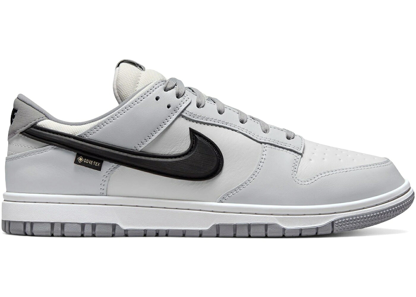 ナイキ ダンク ゴアテックス 白色 ホワイト 灰色 グレー 黒色 ブラック ダンクロー スニーカー メンズ NIKE DUNK LOW GORE-TEX SUMMIT WHITE LIGHT SMOKE GREY / SUMMIT WHITE BLACK OFF WHITE|スニケス