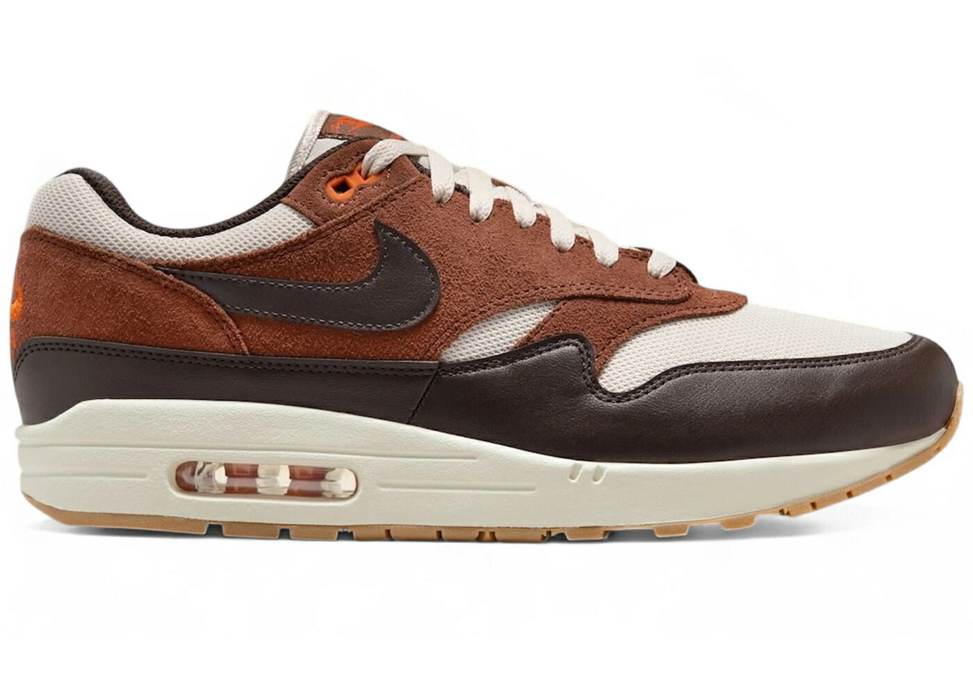 ナイキ マックス 赤銅色 赤銅色 エア湖マックス スニーカー メンズ NIKE AIR MAX 1 ESSENTIAL THANKSGIVING / LIGHT OREWOOD BROWN CAMPFIRE