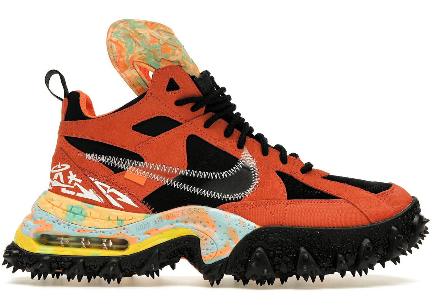 ナイキ 象牙色 橙 オレンジ色 黒いこと 黒いこと スニーカー メンズ NIKE AIR TERRA FORMA OFF-WHITE MANTRA ORANGE / MANTRA ORANGE BLACK CLEAR スニーカー-メンズ靴