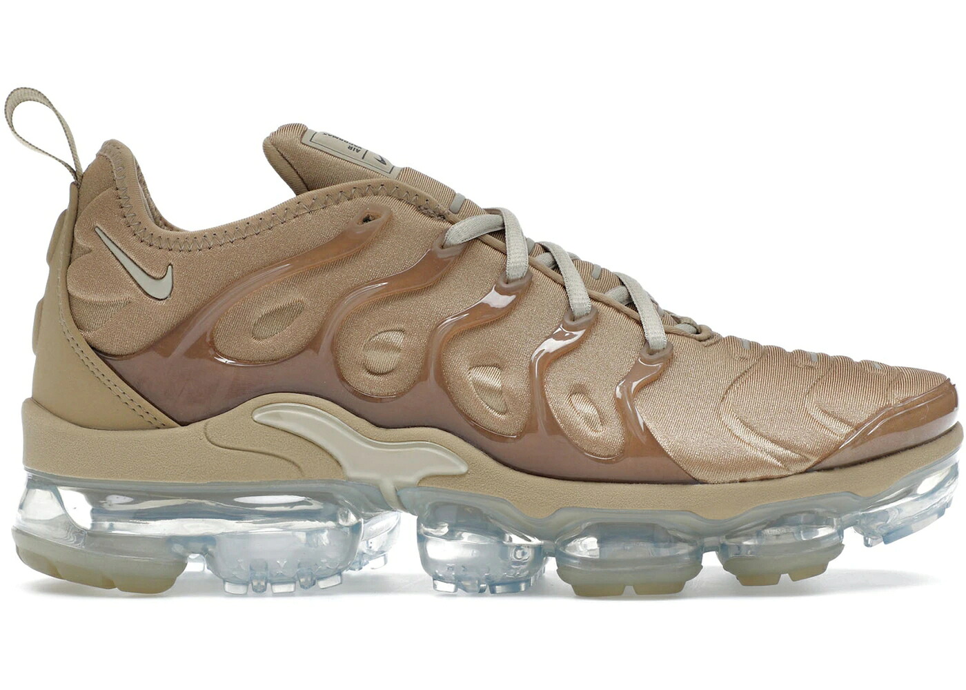 ナイキ ベージュ カーキ エアヴェイパーマックス スニーカー メンズ NIKE AIR VAPORMAX PLUS PARACHUTE BEIGE / PARACHUTE BEIGE DESERT KHAKI|スニケス