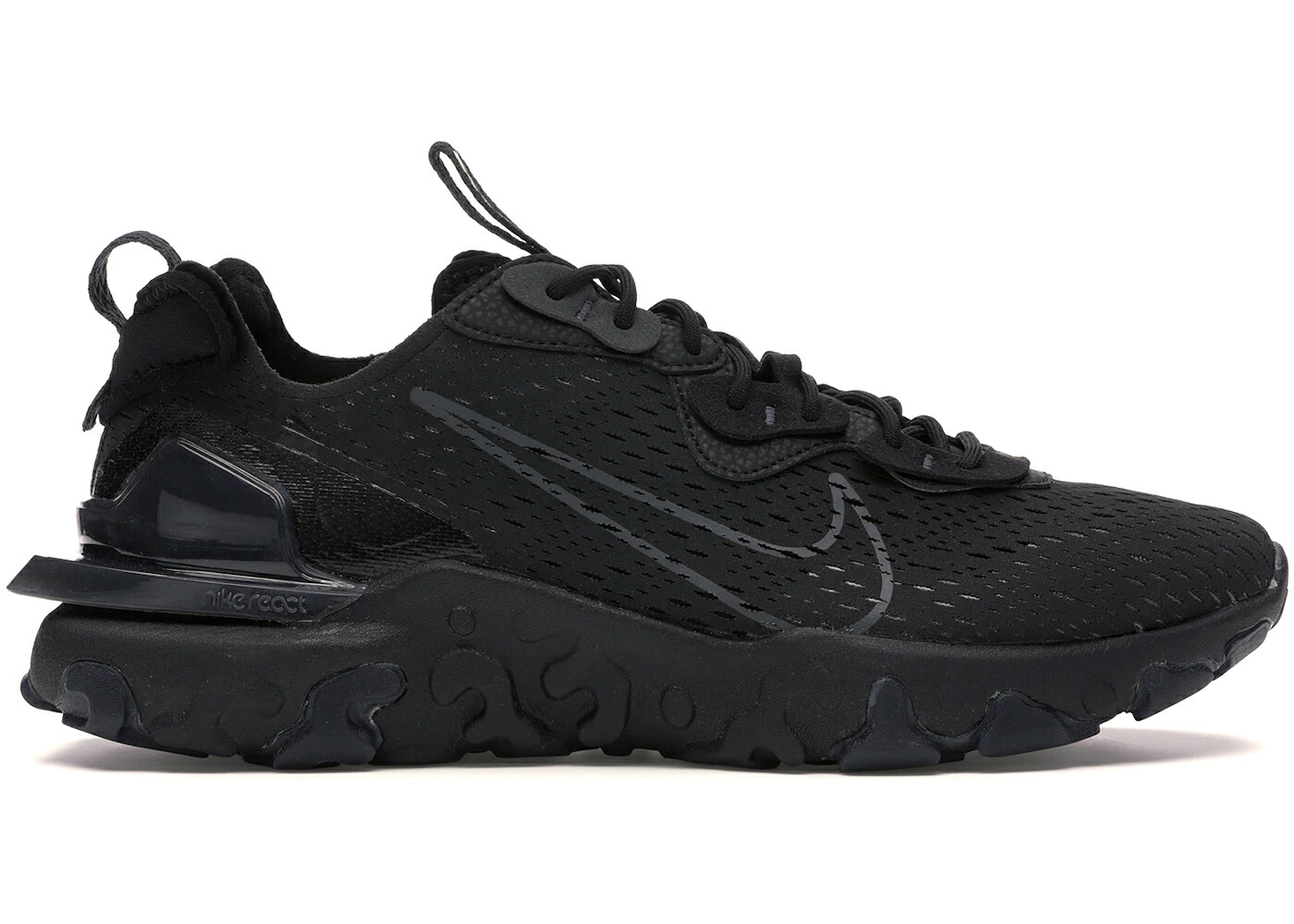 ナイキ リアクト 黒いこと 黒いこと スニーカー メンズ NIKE REACT VISION BLACK ANTHRACITE / BLACK BLACK ANTHRACITE 靴-スニーカー
