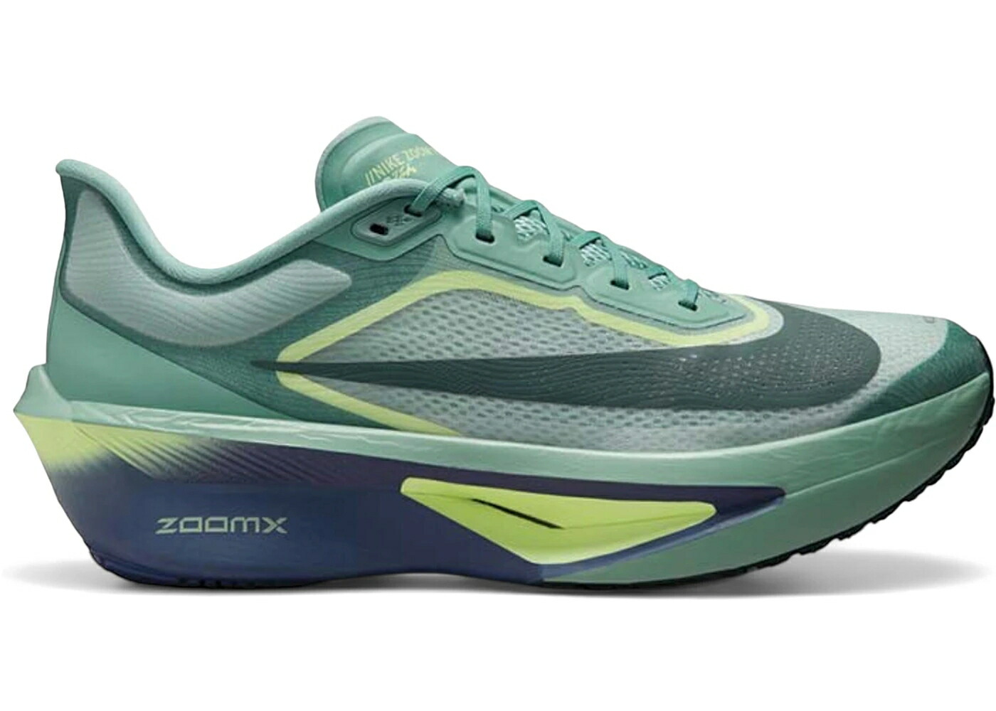 ナイキ ズーム 銀色 シルバー ズームフライ スニーカー メンズ NIKE ZOOM FLY 6 CANNON LIGHT SILVER SEAWEED / CANNON LIGHT SILVER COBALT BLISS