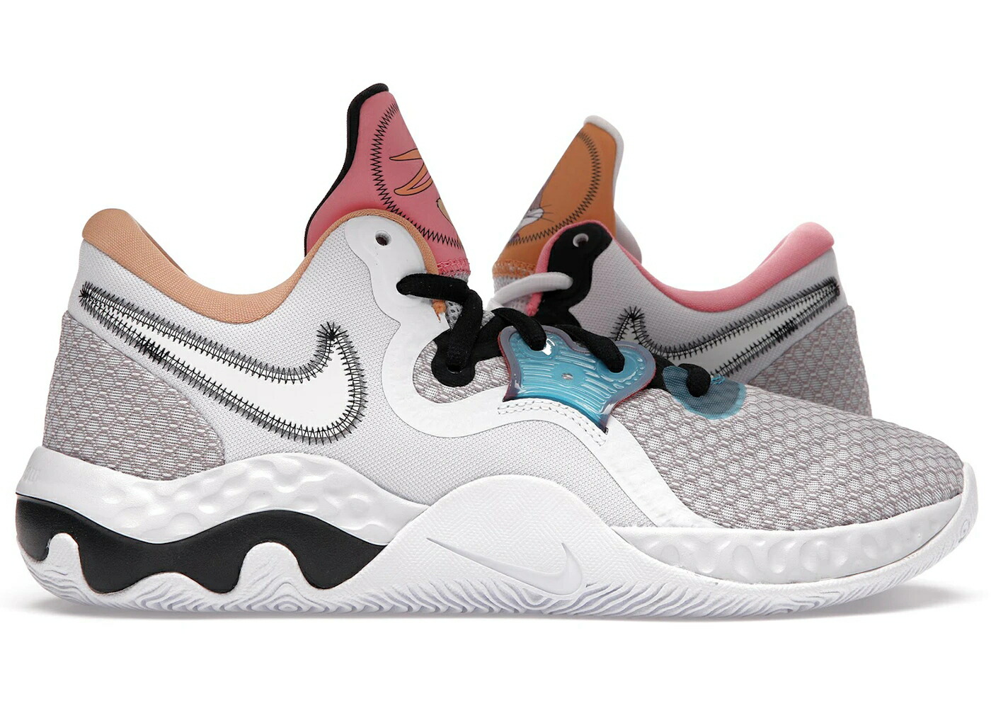ナイキ ジャム 青味 青み あき場所ジャム スニーカー メンズ NIKE RENEW ELEVATE 2 SPACE JAM / IRIS WHISPER SCUBA BLUE MYSTIC