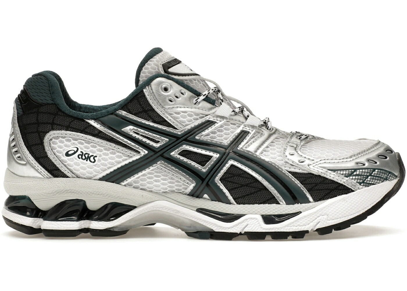 アシックス 白色 ホワイト 緑 グリーン 10.1 スニーカー メンズ ASICS GEL-NIMBUS WHITE SAXON GREEN / WHITE SAXON GREEN