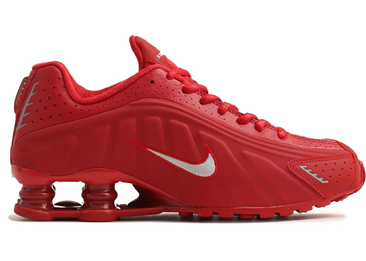 ナイキ ショックス 赤 赤いこと 白いこと 白いこと スニーカー メンズ NIKE SHOX R4 RED WHITE / RED WHITE