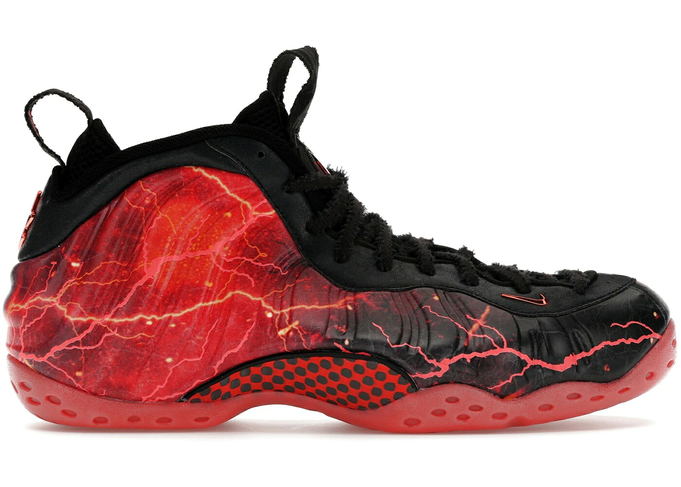 ナイキ フォームポジット 黒いこと 黒いこと クリムゾン エアフォームポジットワン スニーカー メンズ NIKE AIR FOAMPOSITE ONE STRANGER THINGS / BLACK BRIGHT CRIMSON OFF NOIR