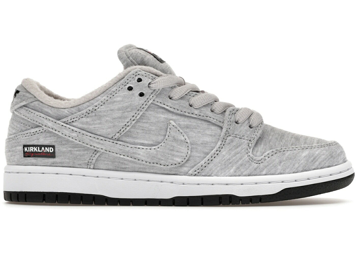 ナイキ エスビー ダンク プロ 灰色 グレー 黒色 ブラック 赤 レッド ダンクロー スニーカー メンズ NIKE SB DUNK LOW PRO QS COSTCO KIRKLAND SIGNATURE / GREY FOG GREY FOG BLACK GYM RED