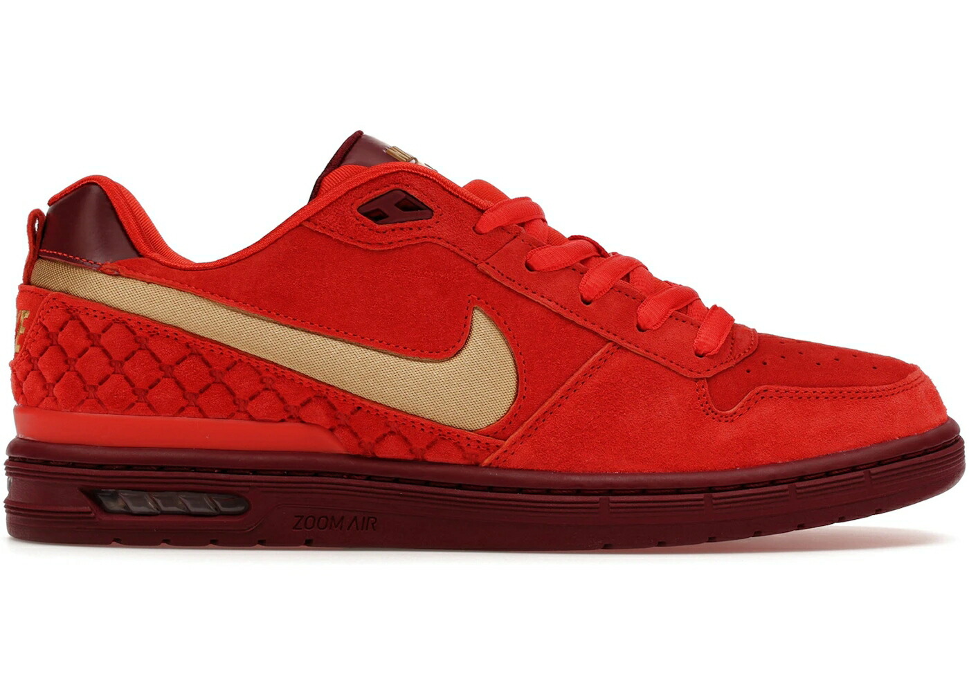ナイキ エスビー 望遠レンズ 極点 赤 赤いこと 野球クラブ ゴールド 野球クラブ スニーカー メンズ NIKE SB ZOOM AIR PAUL RODRIGUEZ 1 HABANERO RED ALL-STAR / HABANERO RED CLUB GOLD TEAM RED