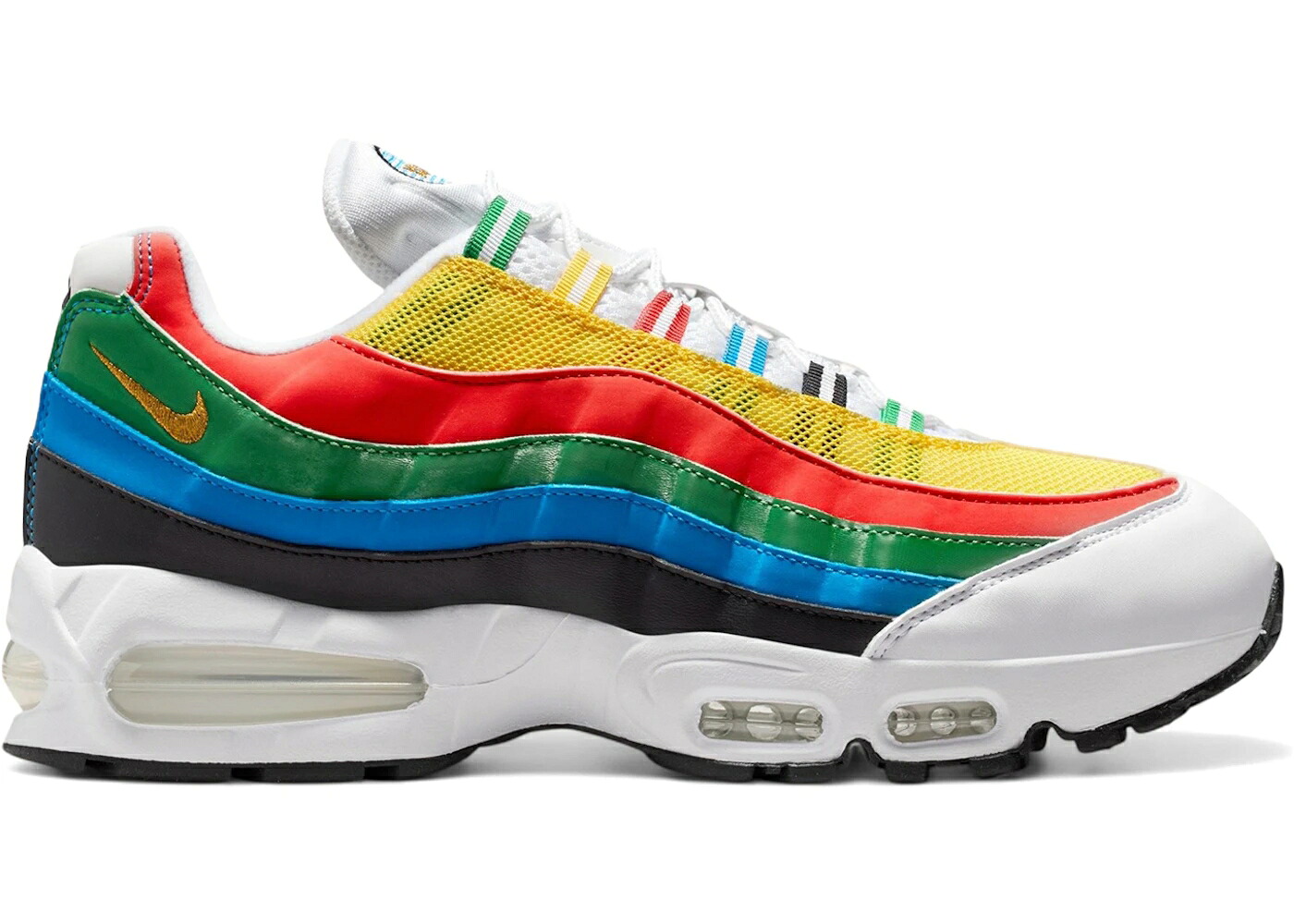ナイキ マックス オリンピック 白色 ホワイト ゴールド 赤 レッド エアマックス スニーカー メンズ NIKE AIR MAX 95 OLYMPIC (2026) / WHITE METALLIC GOLD CHILE RED｜スニケス